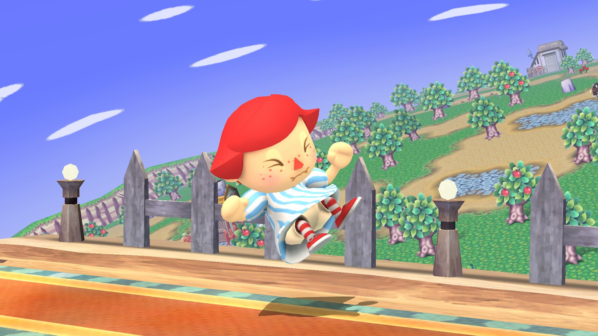 Wendy's Villager [Super Smash Bros. (Wii U)] [Mods]