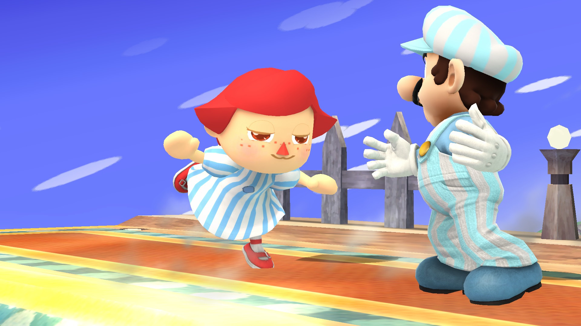 Wendy's Villager [Super Smash Bros. (Wii U)] [Mods]