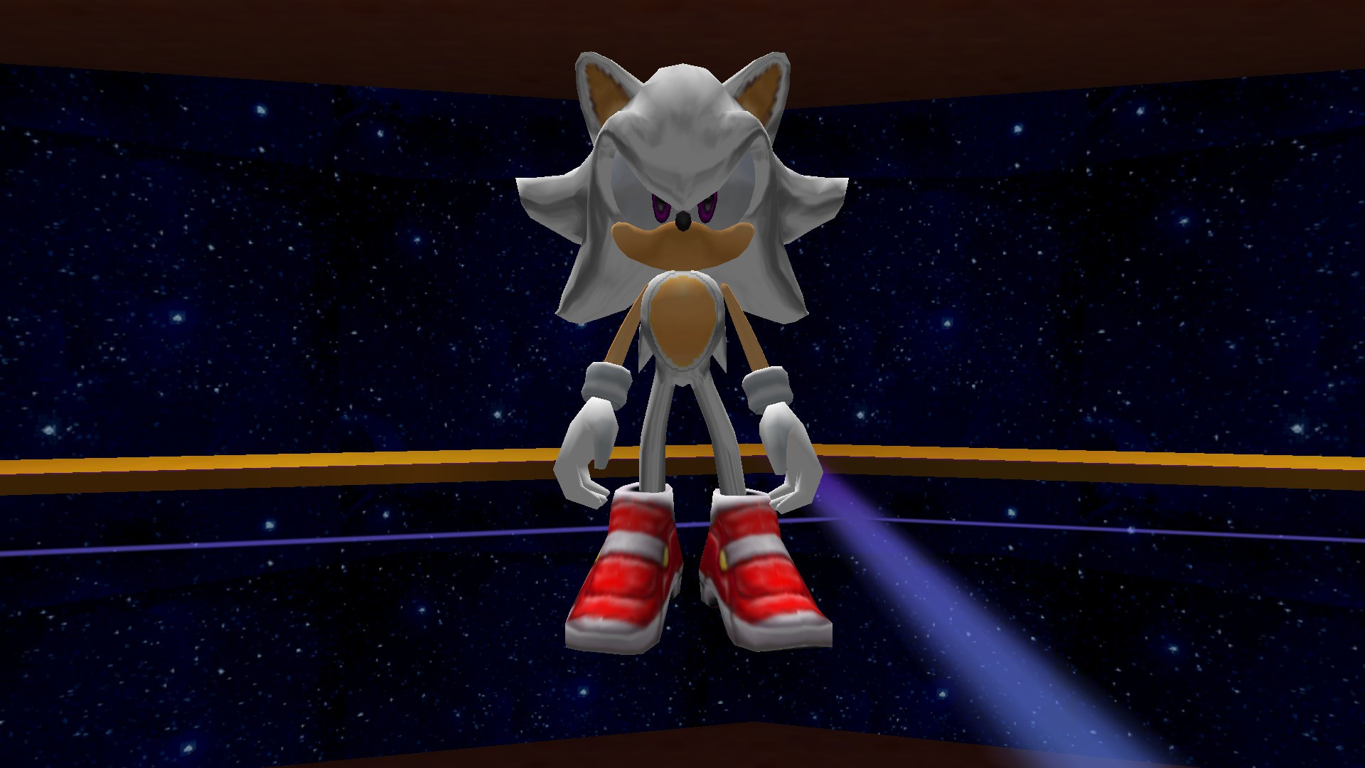 Hyper Sonic in Sonic Adventure 