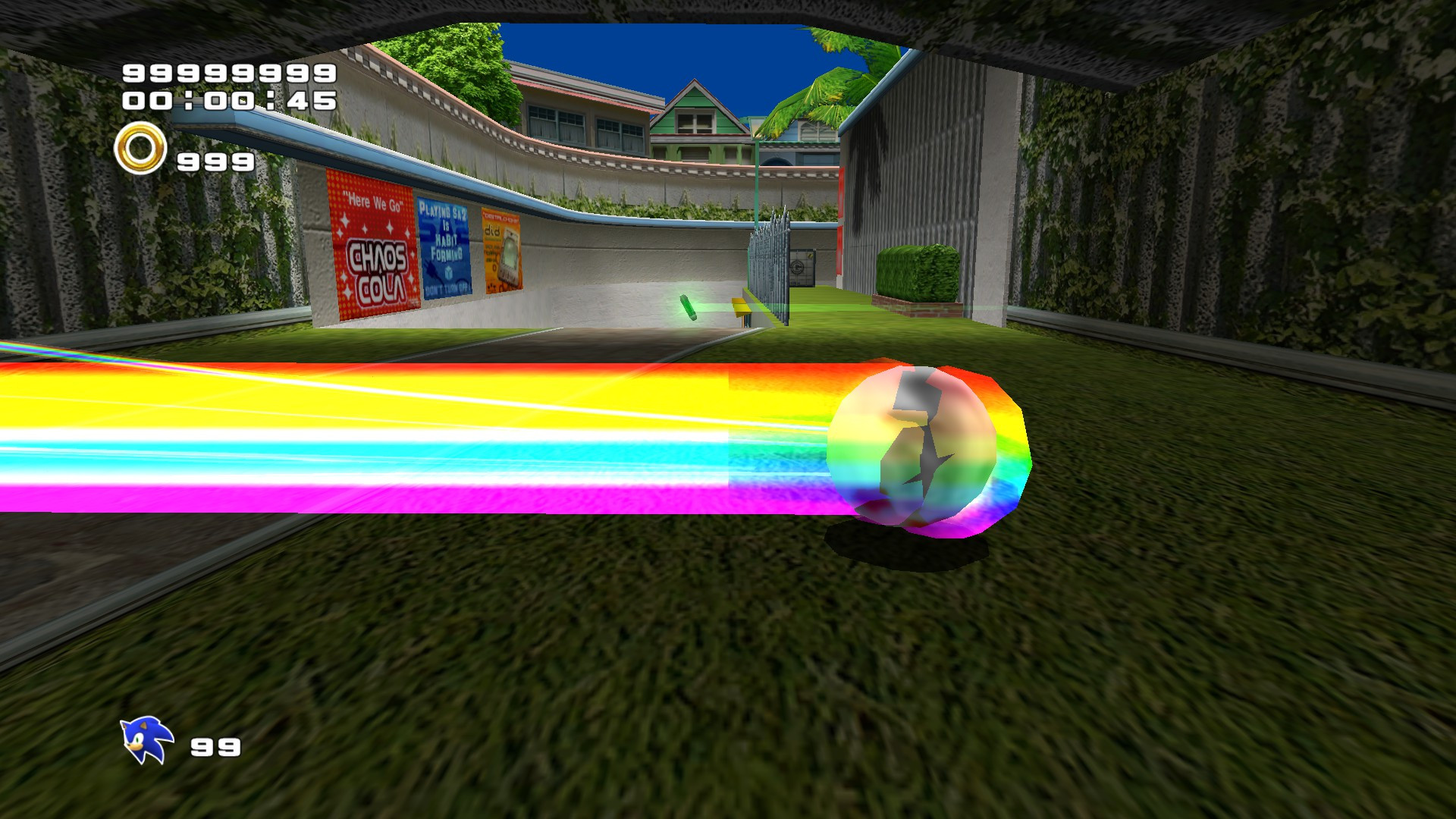 Hyper Sonic Mod (With Rainbow Aura) [Sonic Adventure 2] [Mods]