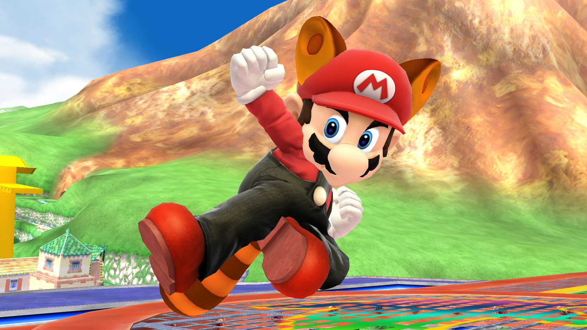 Raccoon Mario (Skin) [Super Smash Bros. (Wii U)] [Mods]