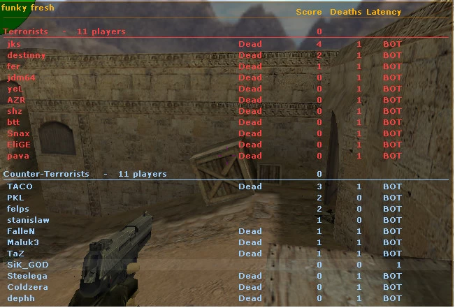 Download Counter-Strike 1.6 with bots