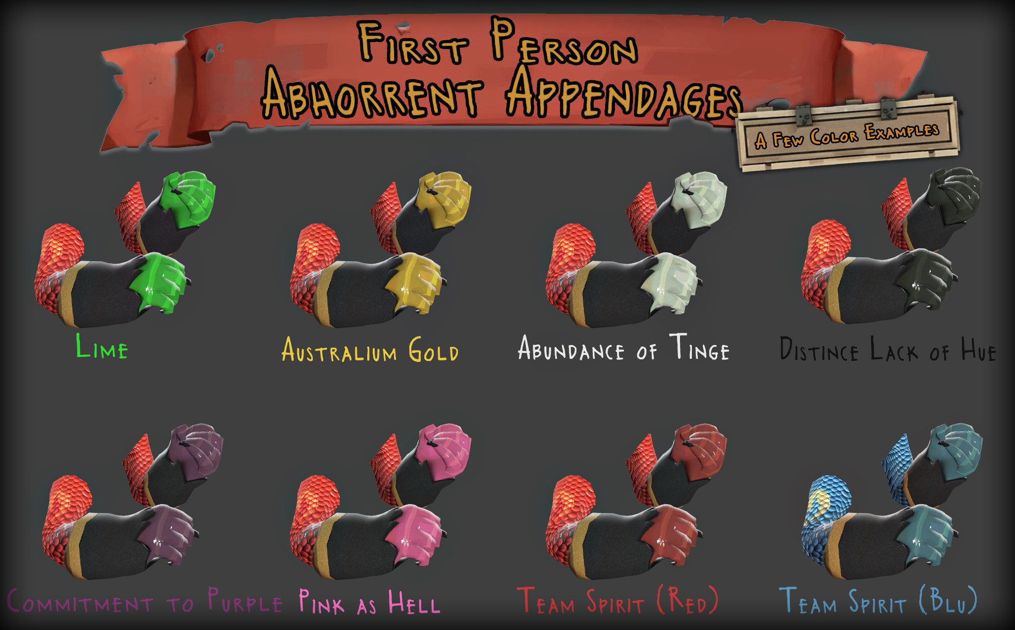 First Person Abhorrent Appendages (Paintable)