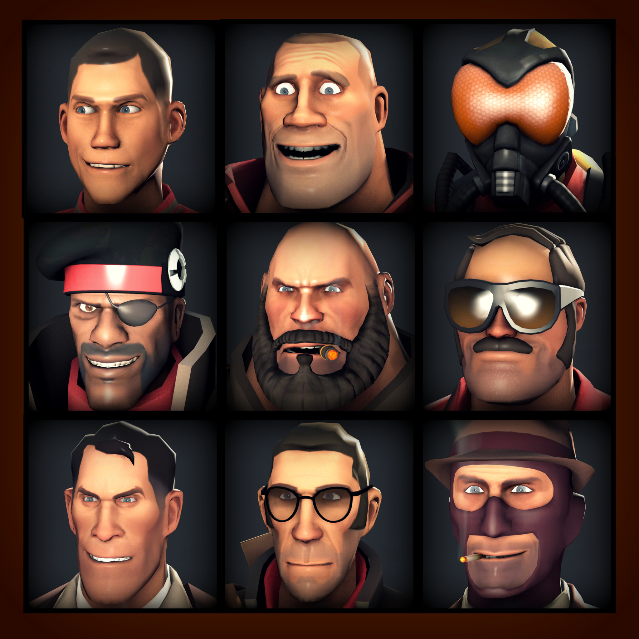 Adroto's class portraits [icons]