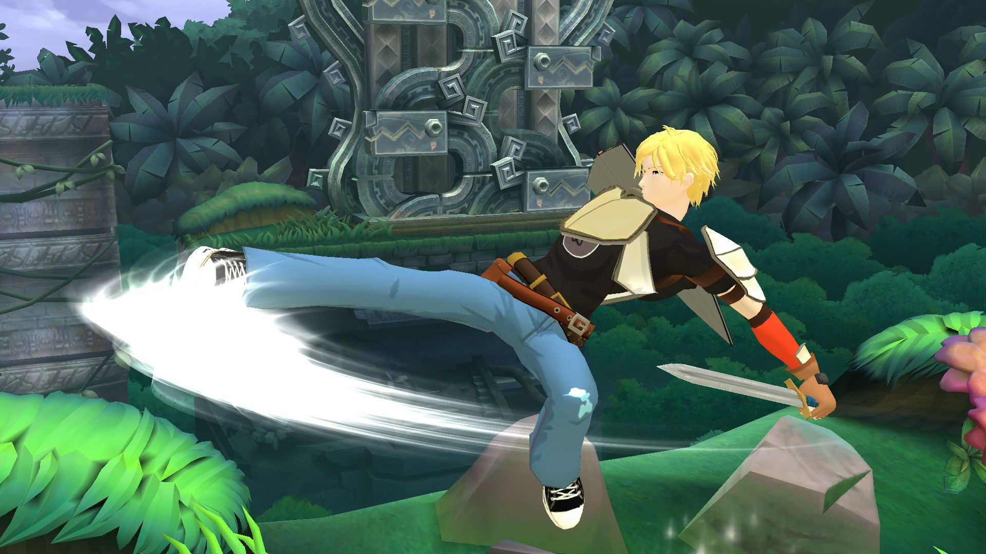 Jaune Arc Rwby Super Smash Bros Wii U Mods 0174