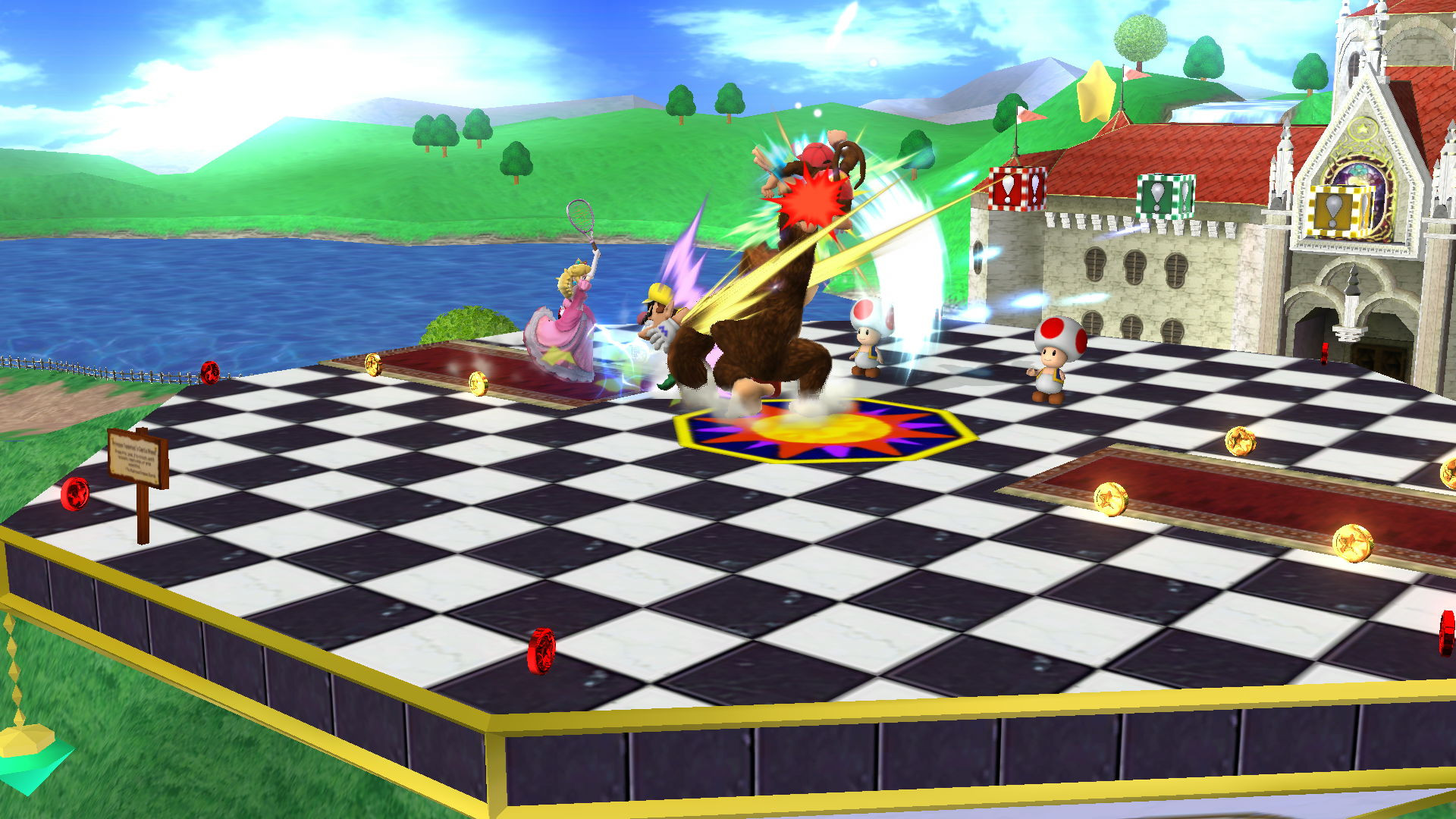 Princess Peach Castle Gmod
