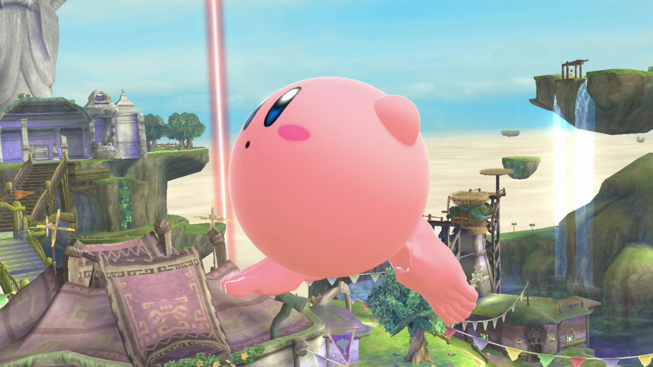 Triple Barefoot Waifu Kirby [Super Smash Bros. (Wii U)] [Mods]