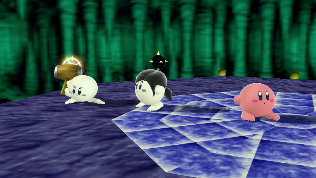 Triple Barefoot Waifu Kirby [Super Smash Bros. (Wii U)] [Mods]