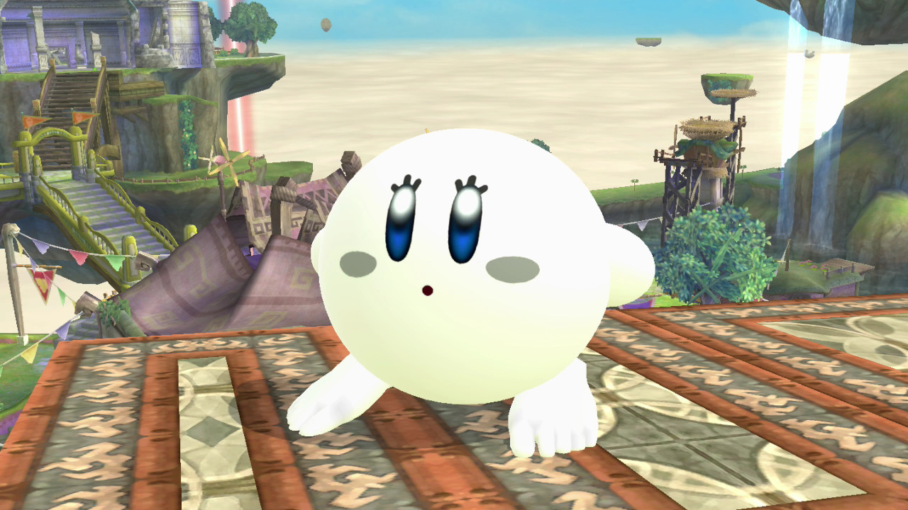 Triple Barefoot Waifu Kirby [Super Smash Bros. (Wii U)] [Mods]