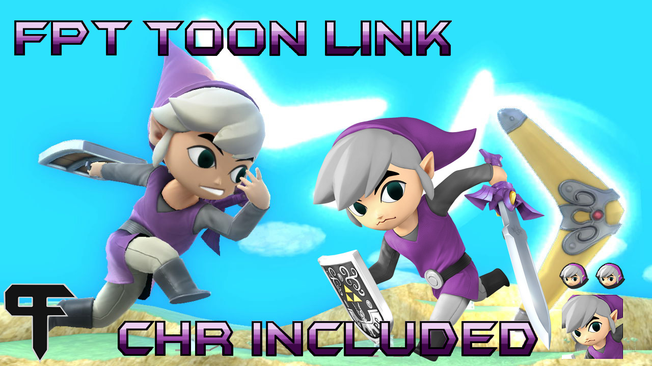 FPT Toon Link [Super Smash Bros. (Wii U)] [Mods]