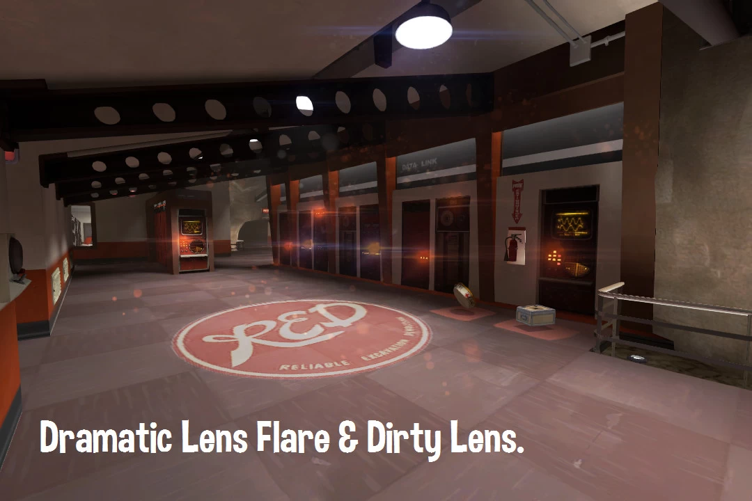 Dramatic Lensflares And Dirty Lens