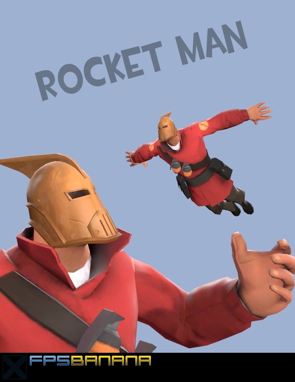 Rocket Man's Helmet