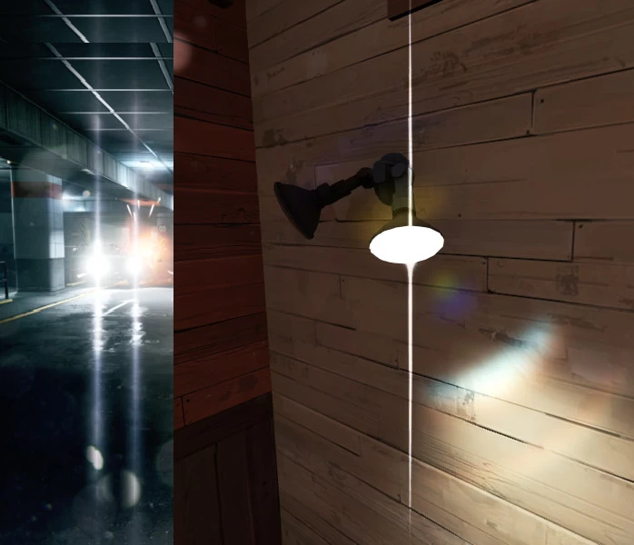 Battlefield 3 Lens Flares.