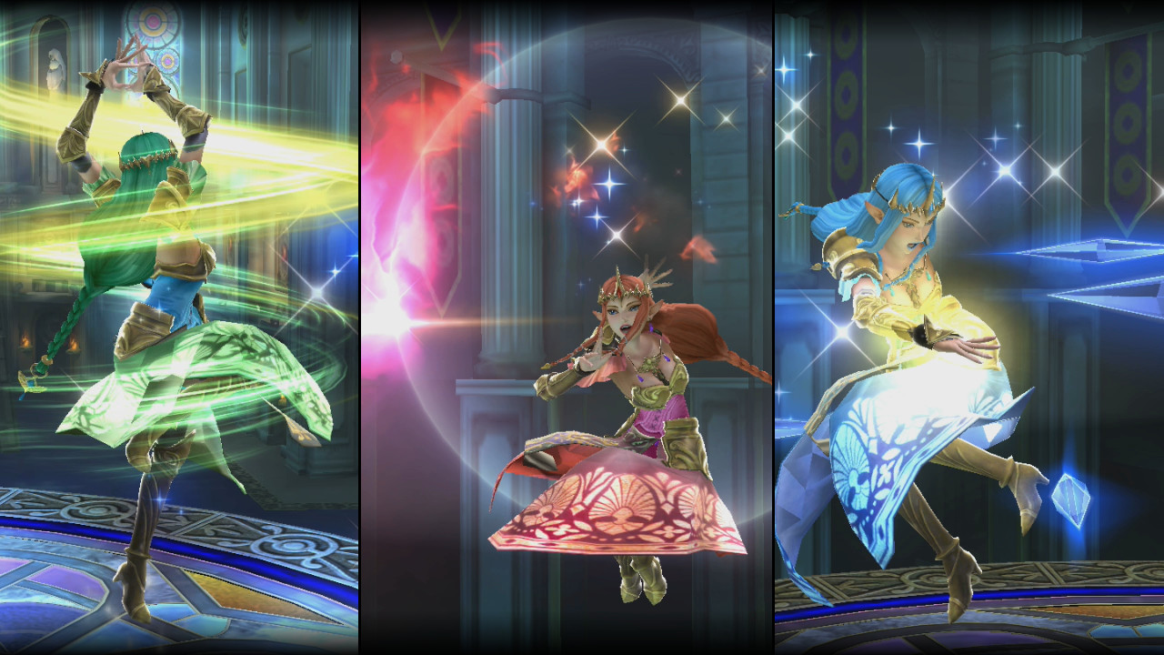 Hyrule Warriors Goddess Pack [Super Smash Bros. (Wii U)] [Mods]