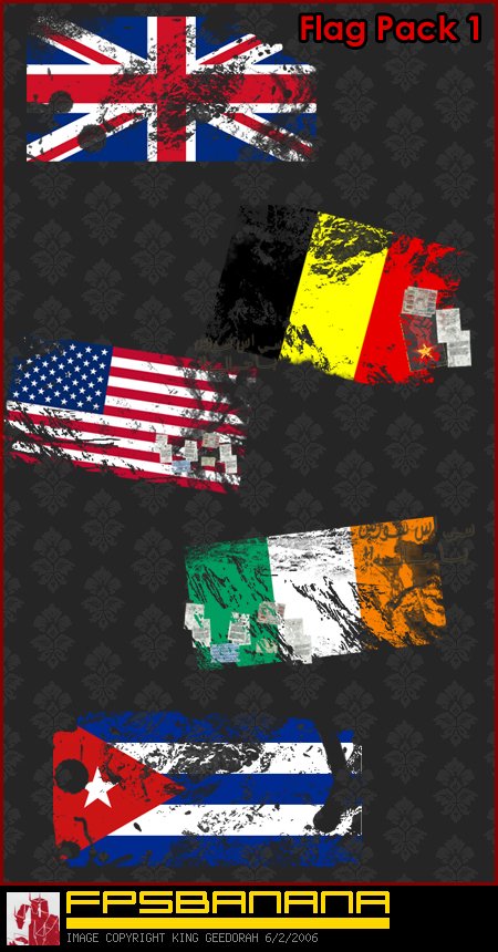 Dust Flag Pack 1