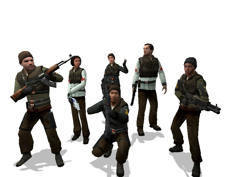 A Mod for Half-Life 2. Beta Styled Rebels. 