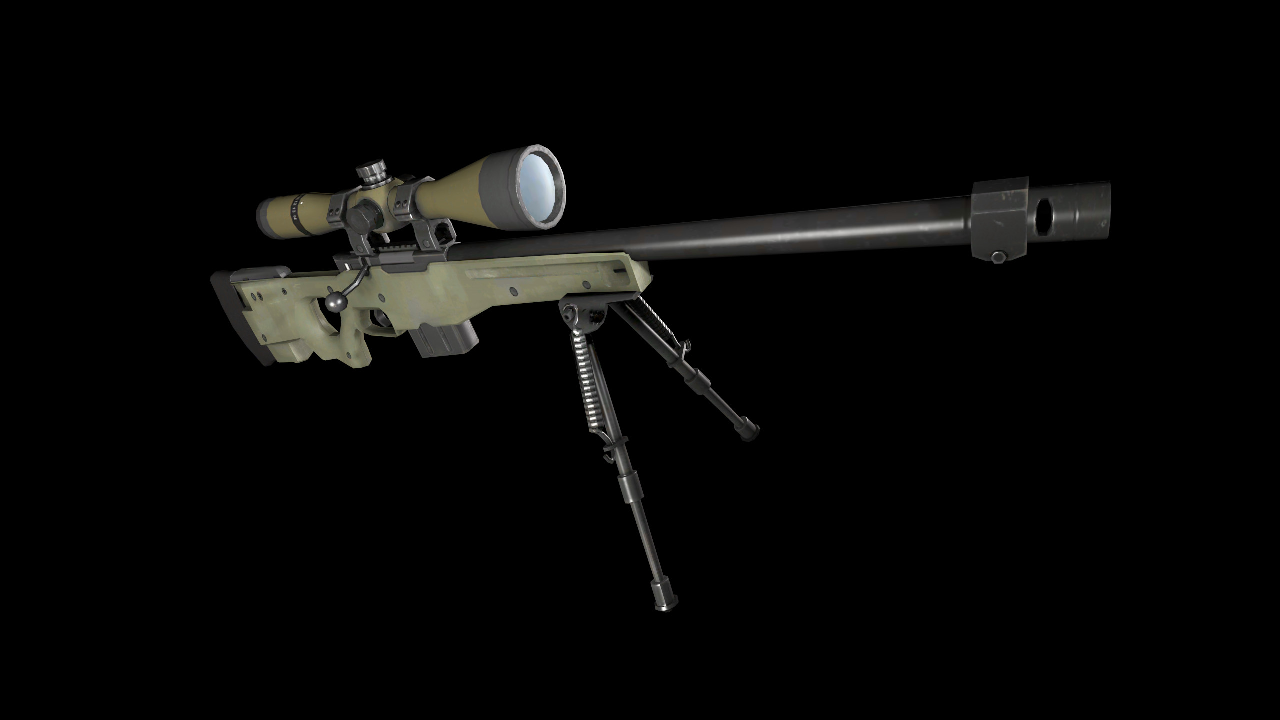 AWPer Hand with Open Bipods