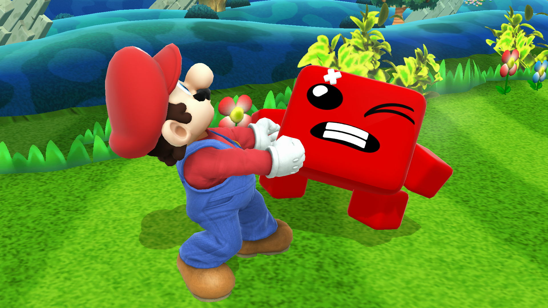 Super Meat Boy [Super Smash Bros. (Wii U)] [Mods]