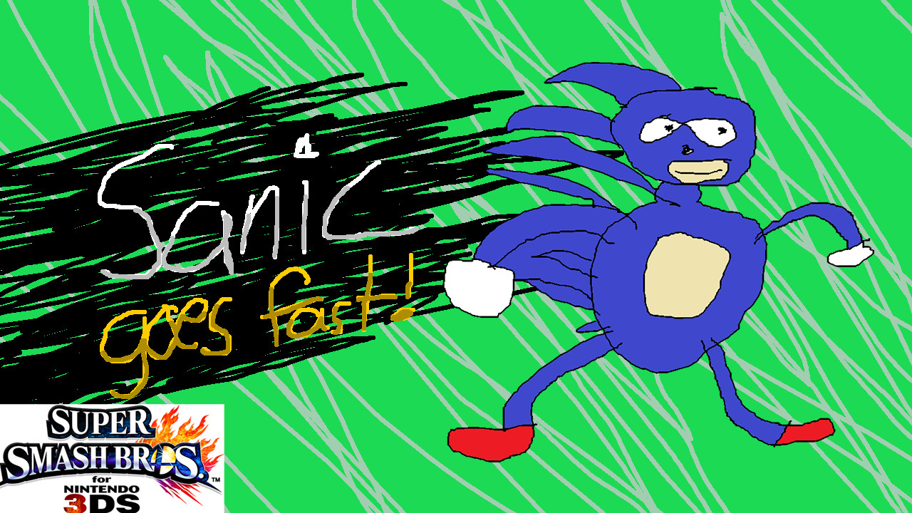 Sanic Hegehog Over Sonic V2 [super Smash Bros. (3ds)] [mods]