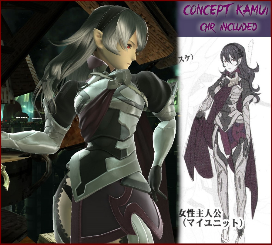 Concept Kamui Super Smash Bros Wii U Mods