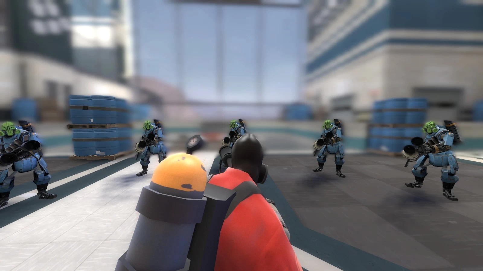 MvM Waterfront Single Player Pyro Only