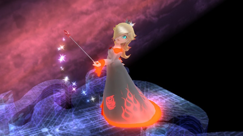 Tao Trio Rosalina | Reshiram [Super Smash Bros. (Wii U)] [Mods]