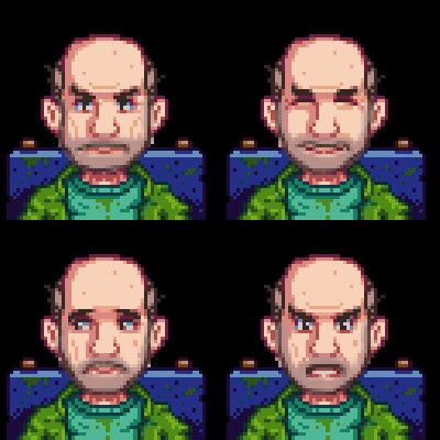 George With A Beard Stardew Valley Mods