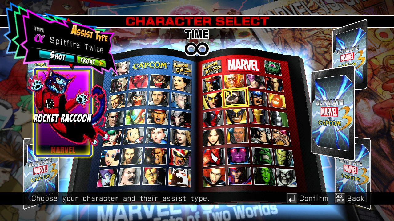 Dex-Starr Rocket Raccoon Skin Mod for Ultimate Marvel vs Capcom 3 | UMvC3  Mods, image size:1280x720