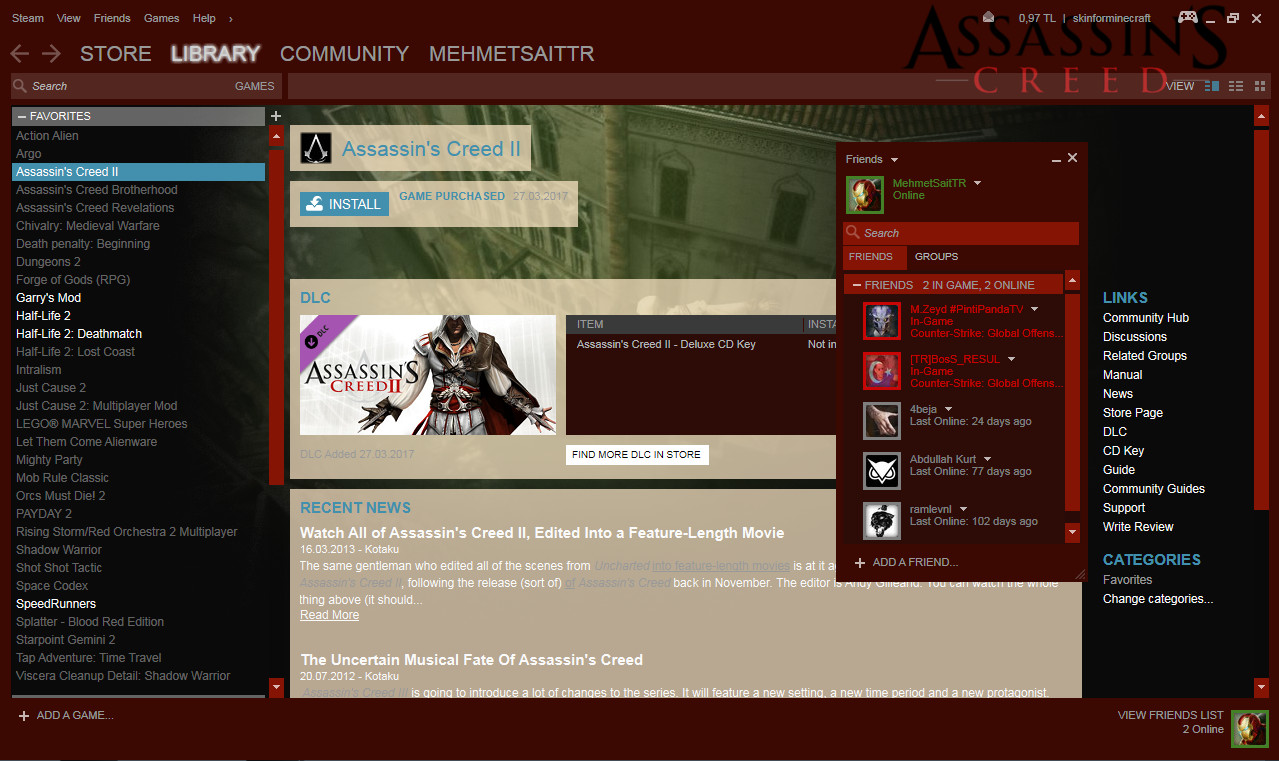 Assassin's Creed 2 on Steam