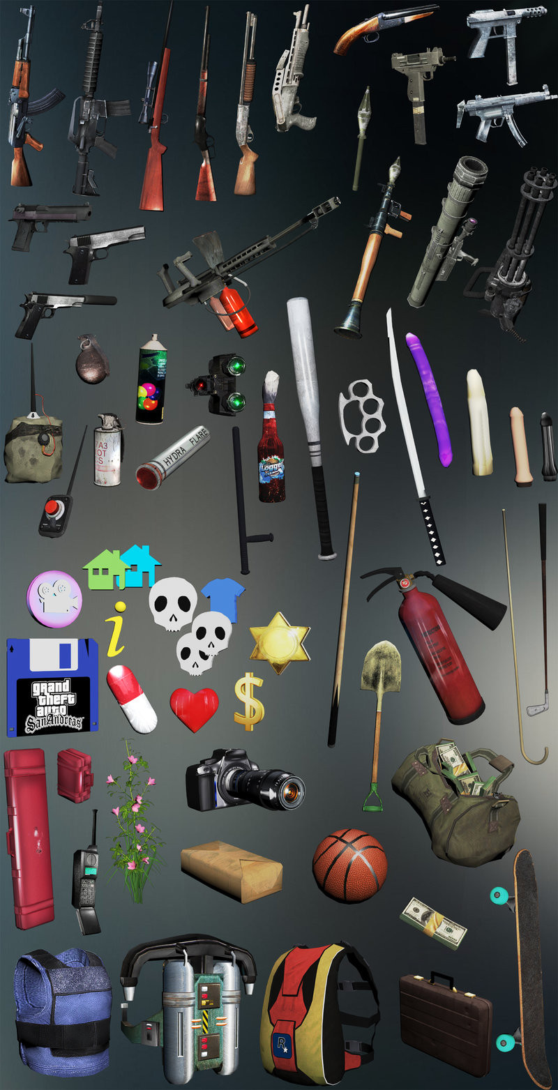 Weapon icons gta 5 фото 45