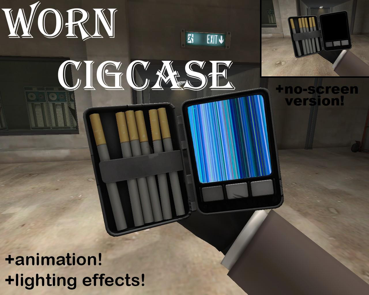 Worn Cigcase