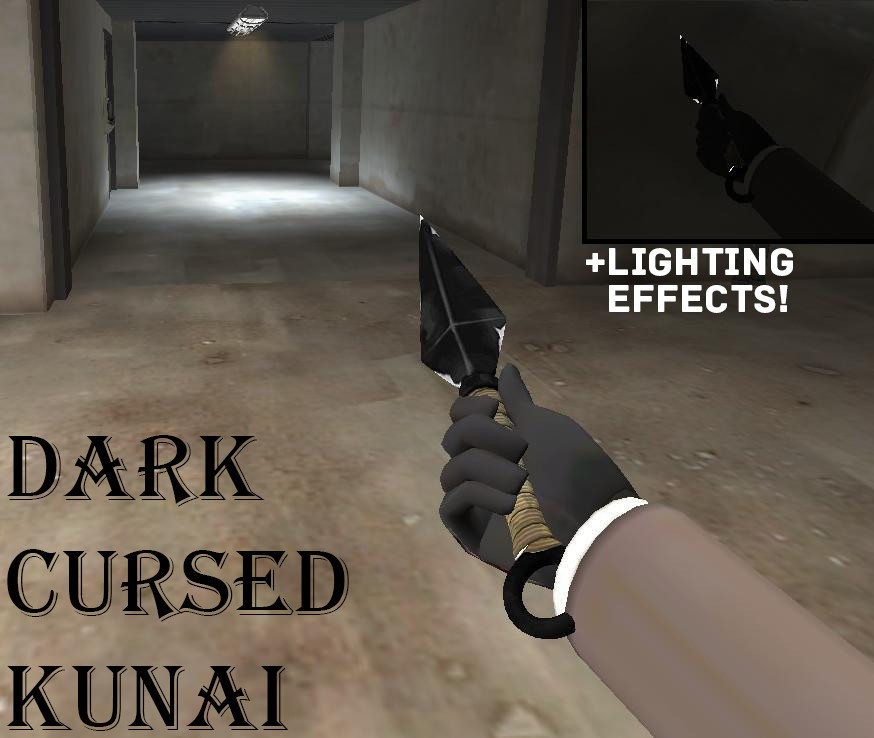 Worn Cursed Kunai