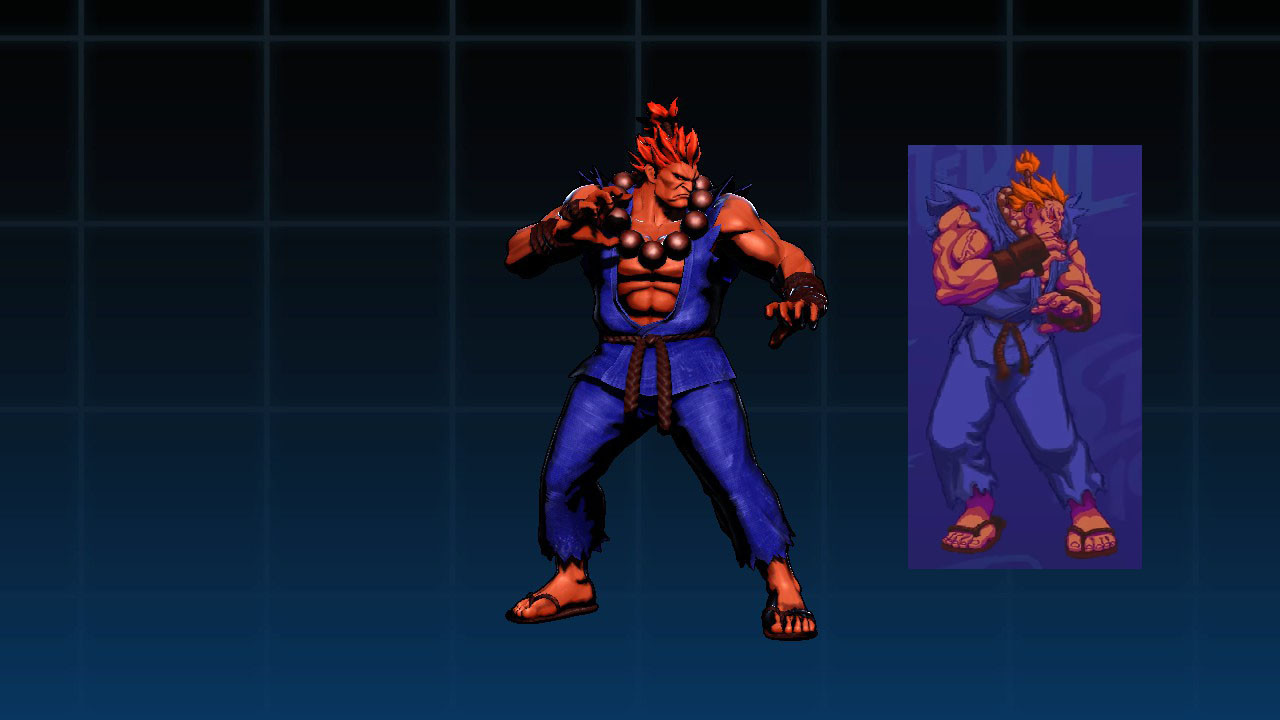 Street Fighter 3: 3rd Strike [Arcade] - Shin Akuma (unused character,  playthrough) 