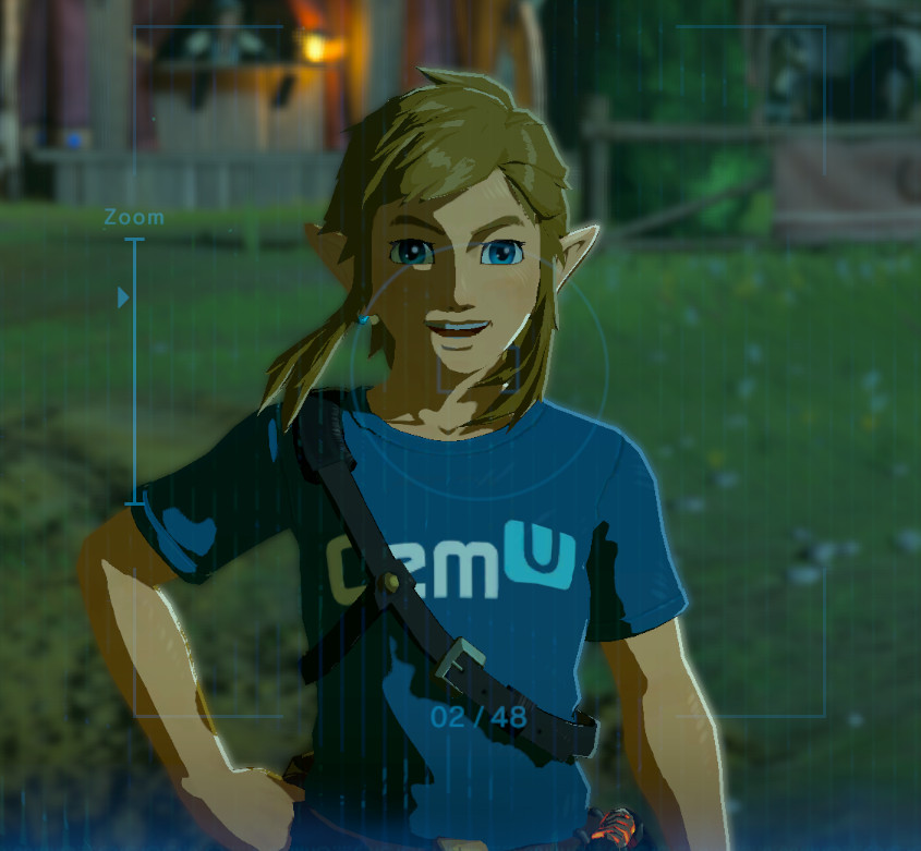 CEMU Shirt v2.0 [The Legend of Zelda: Breath of the Wild (WiiU)] [Mods]