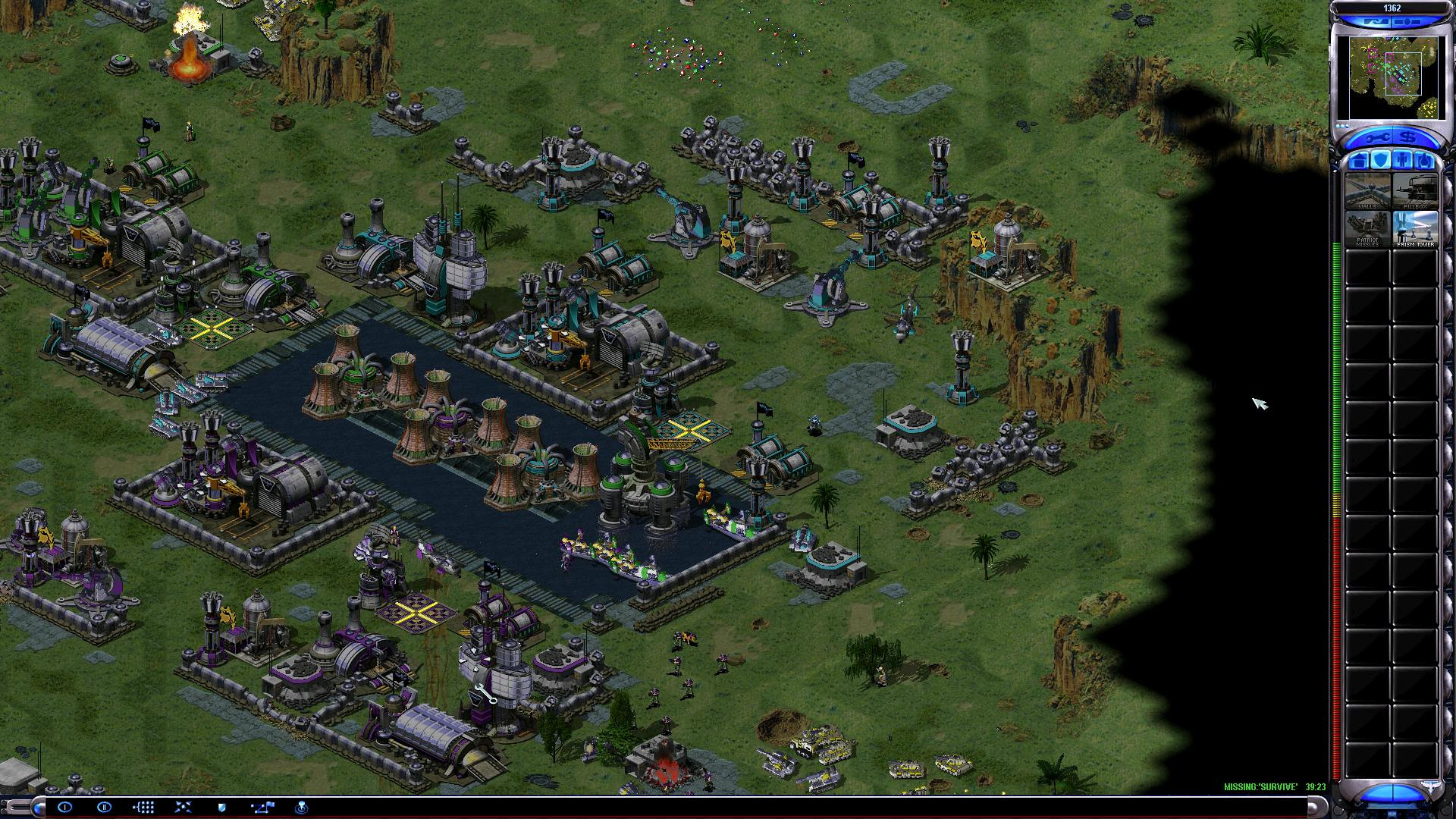 Survival map Hazz [Command & Conquer: Red Alert 2] [Mods]