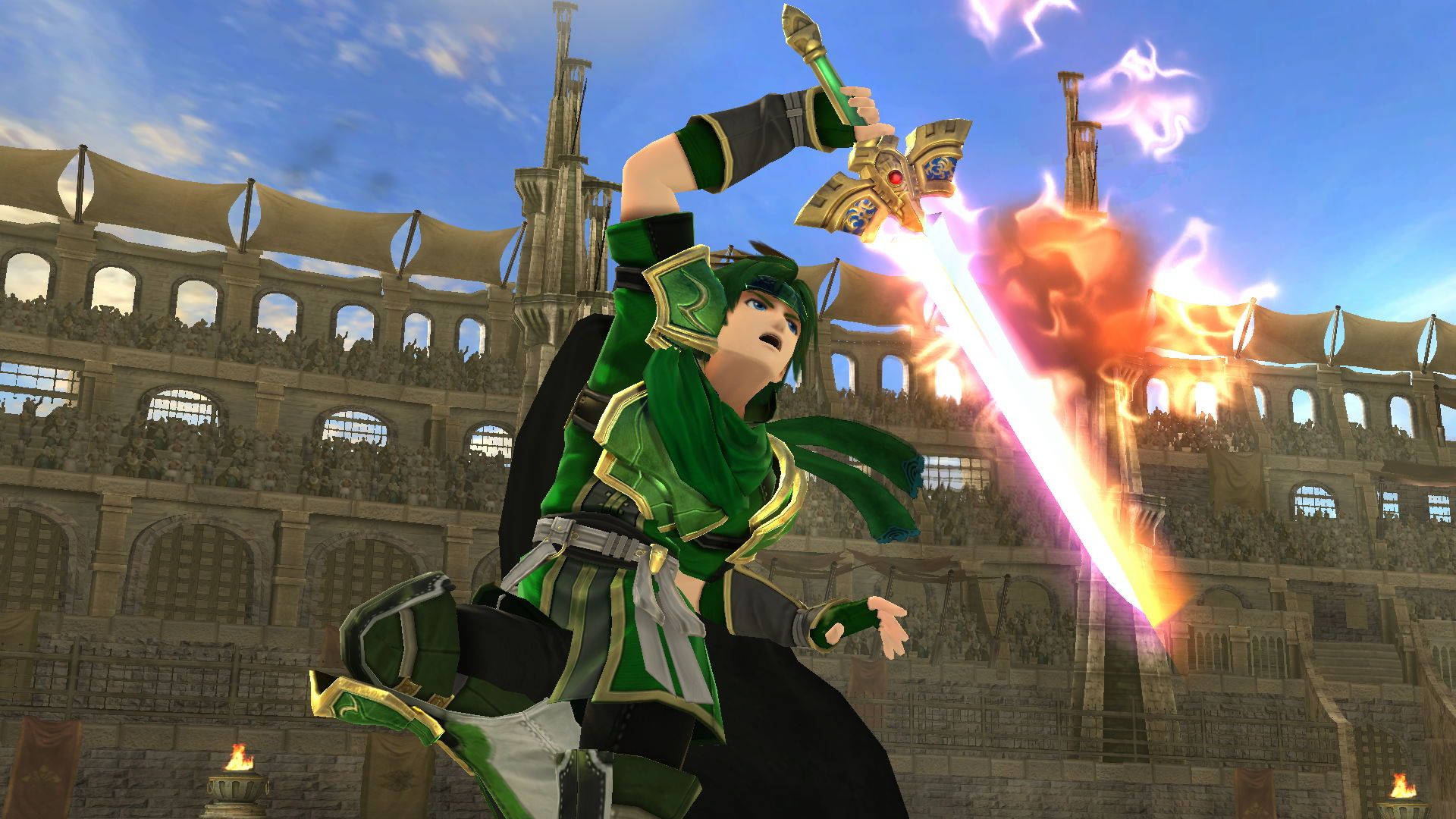 Green Roy [Super Smash Bros. (Wii U)] [Mods]