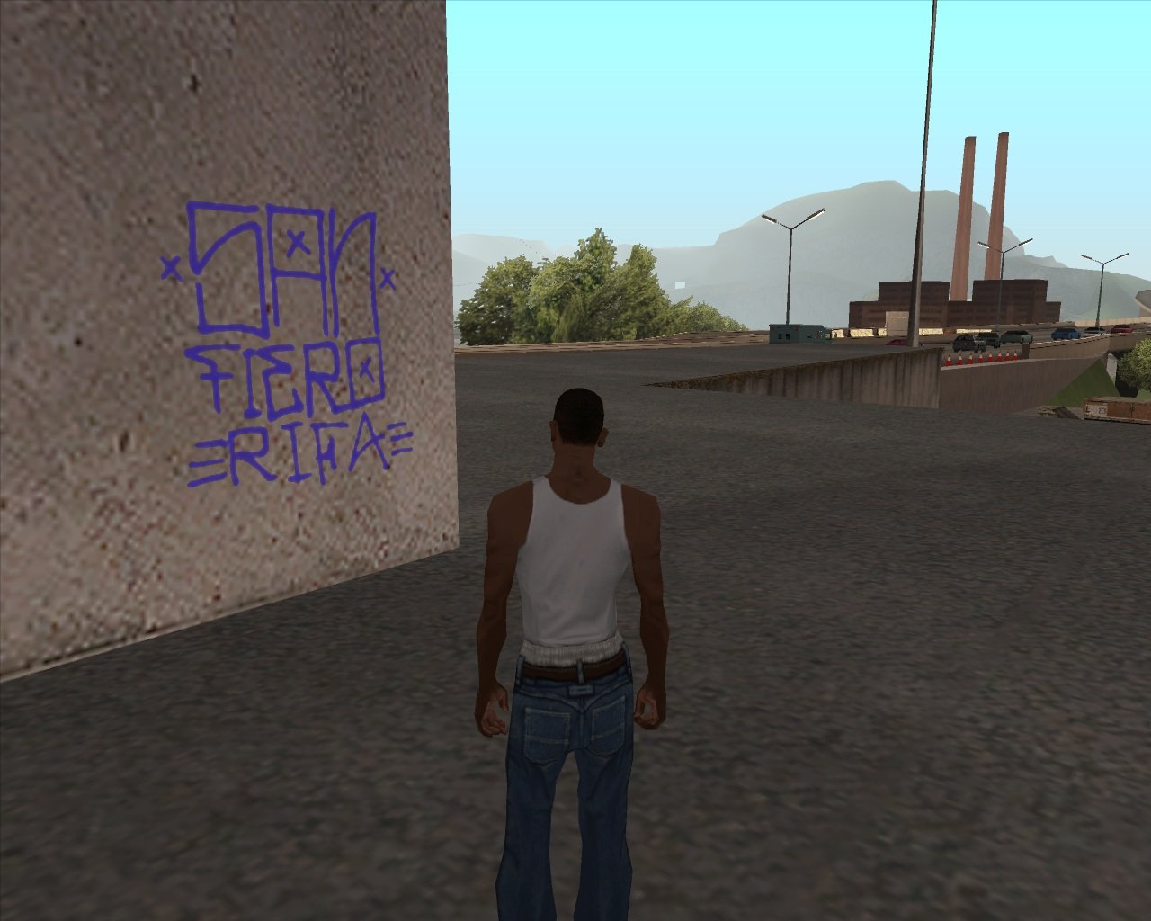 Extra San Fierro Rifa Tags In SF [Grand Theft Auto: San Andreas