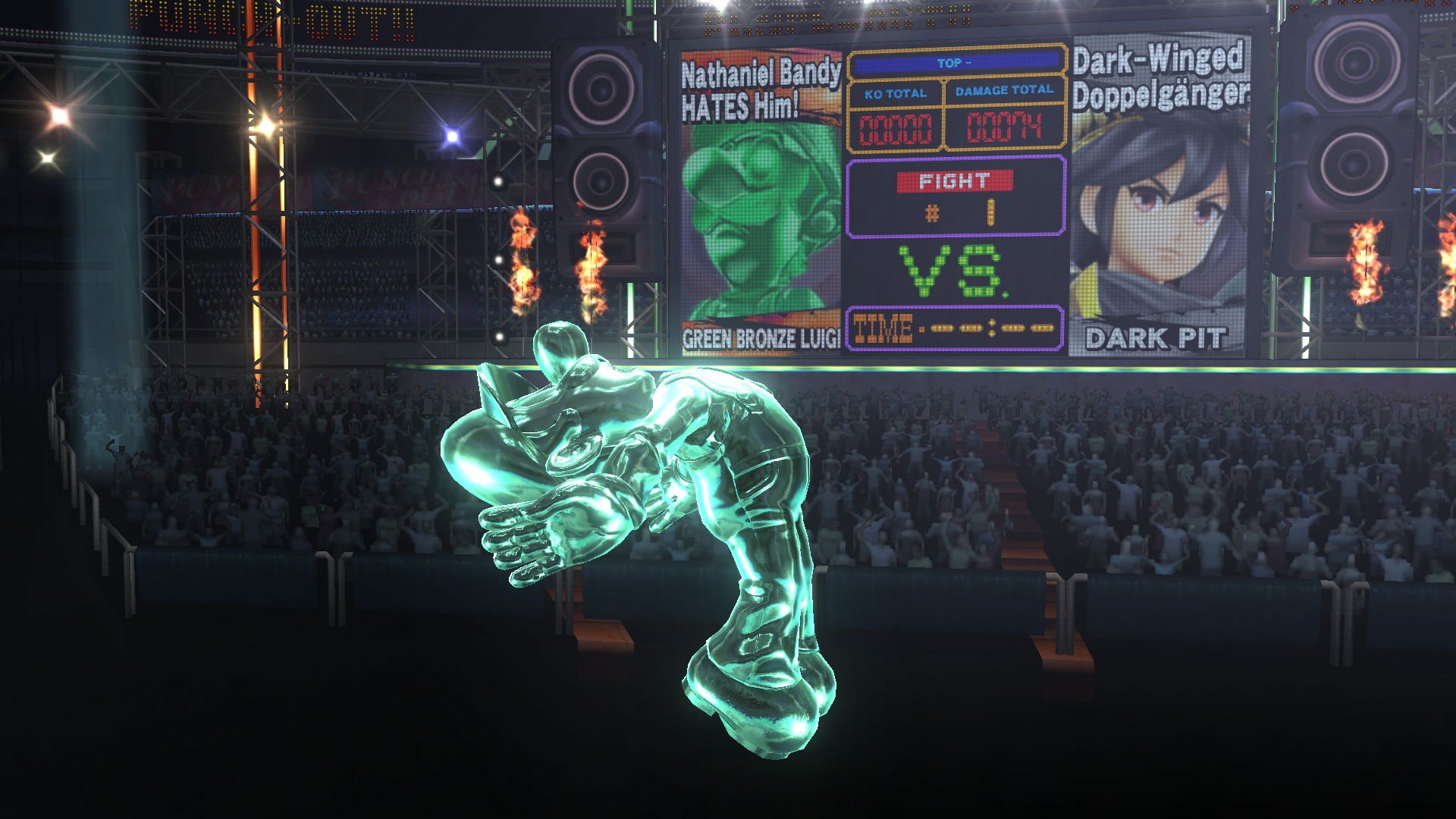 Green Bronze Luigi [Super Smash Bros. (Wii U)] [Mods]