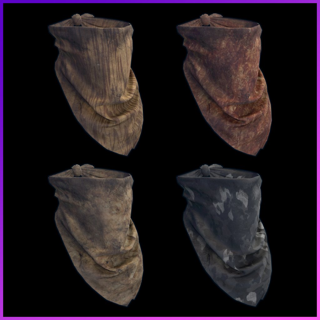 bandana assortment [Rust] [Mods]