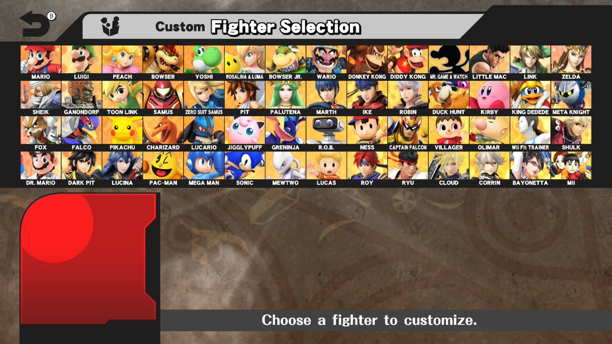 Xenoblade Chronicles Menu CSS/SSS Pack [Super Smash Bros. (Wii U)] [Mods]