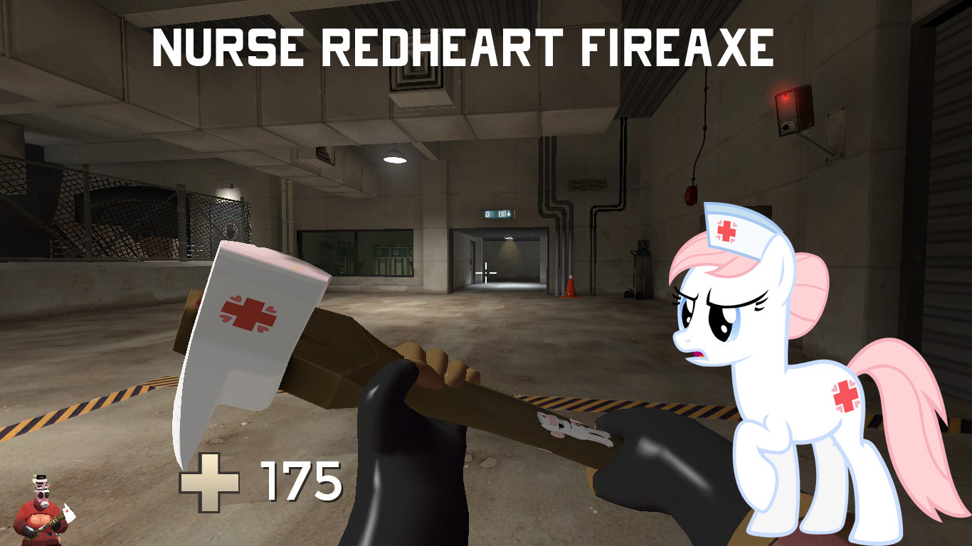 Nurse Redheart Fire Axe