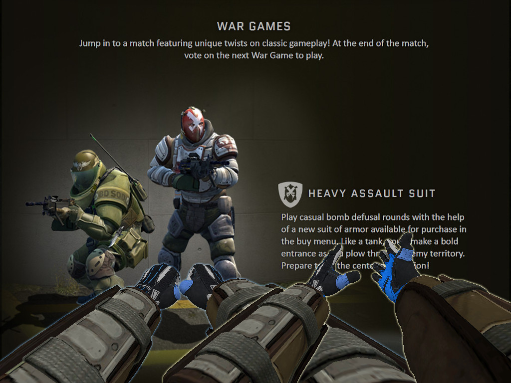 CS:GO Heavy Suit rig Mod for Counter-Strike 1.6 | CS1.6 Mods