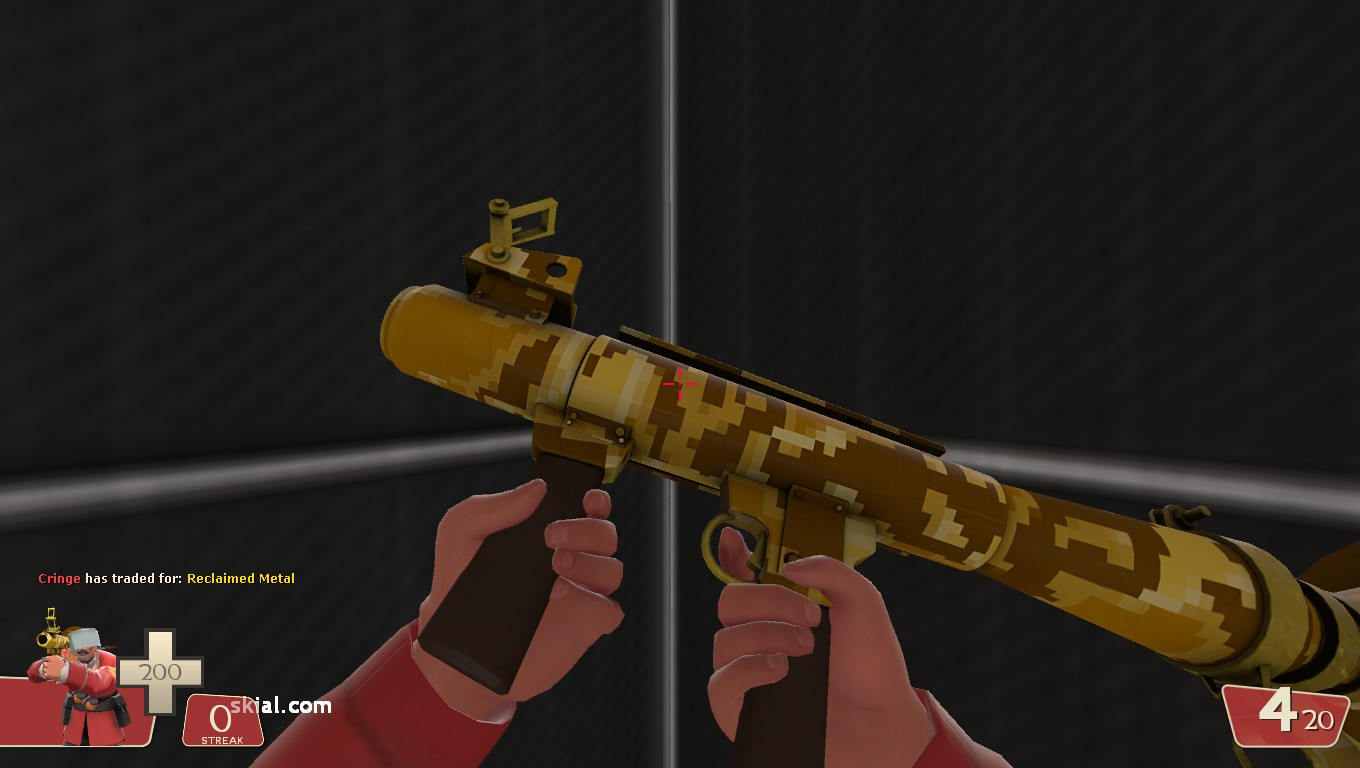 Sand Cannon Rocket Launcher Factory New Skin