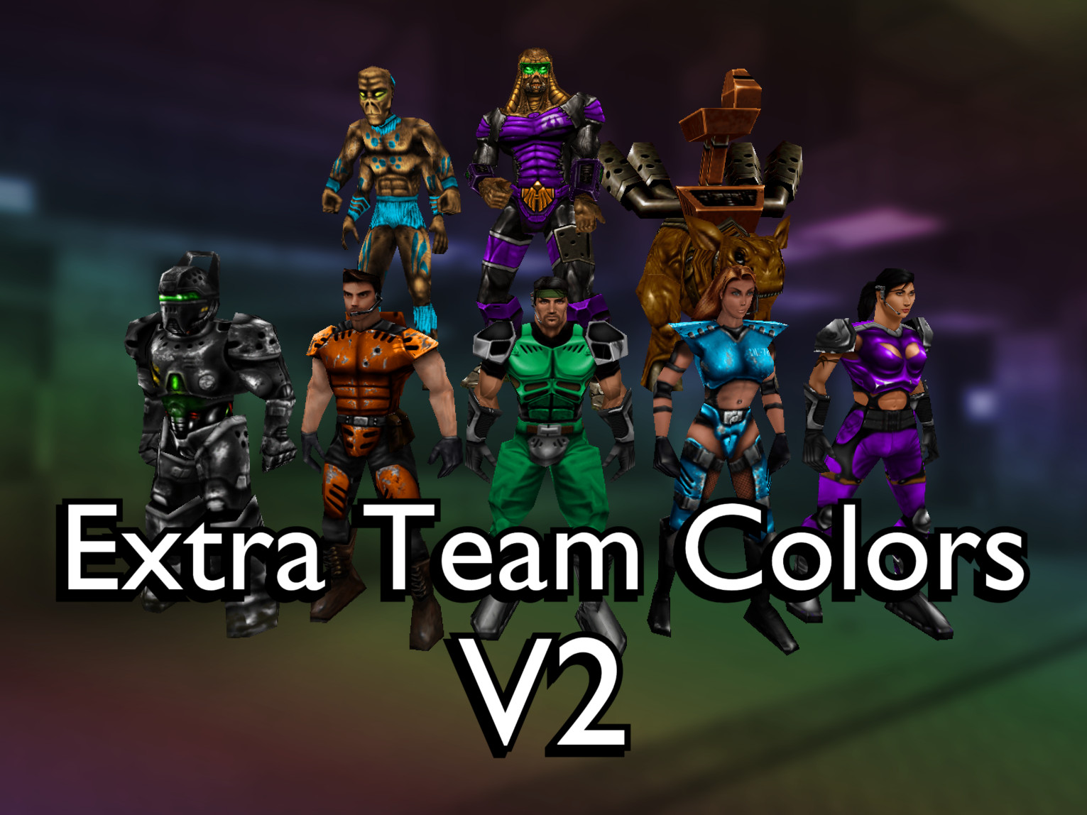 Extra Team Colors V2 Unreal Tournament Mods - team colors roblox