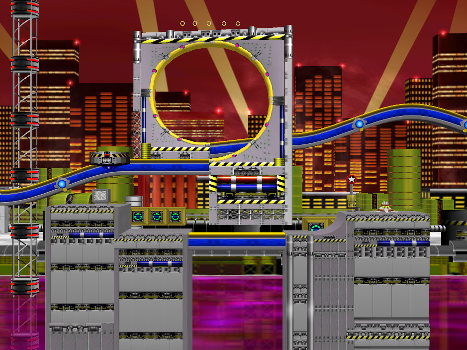 Chemical Plant Zone [Super Smash Bros. Brawl] [Mods]