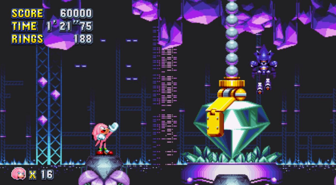 Mecha Knuckles over Heavy Shinobi [Sonic Mania] [Requests]