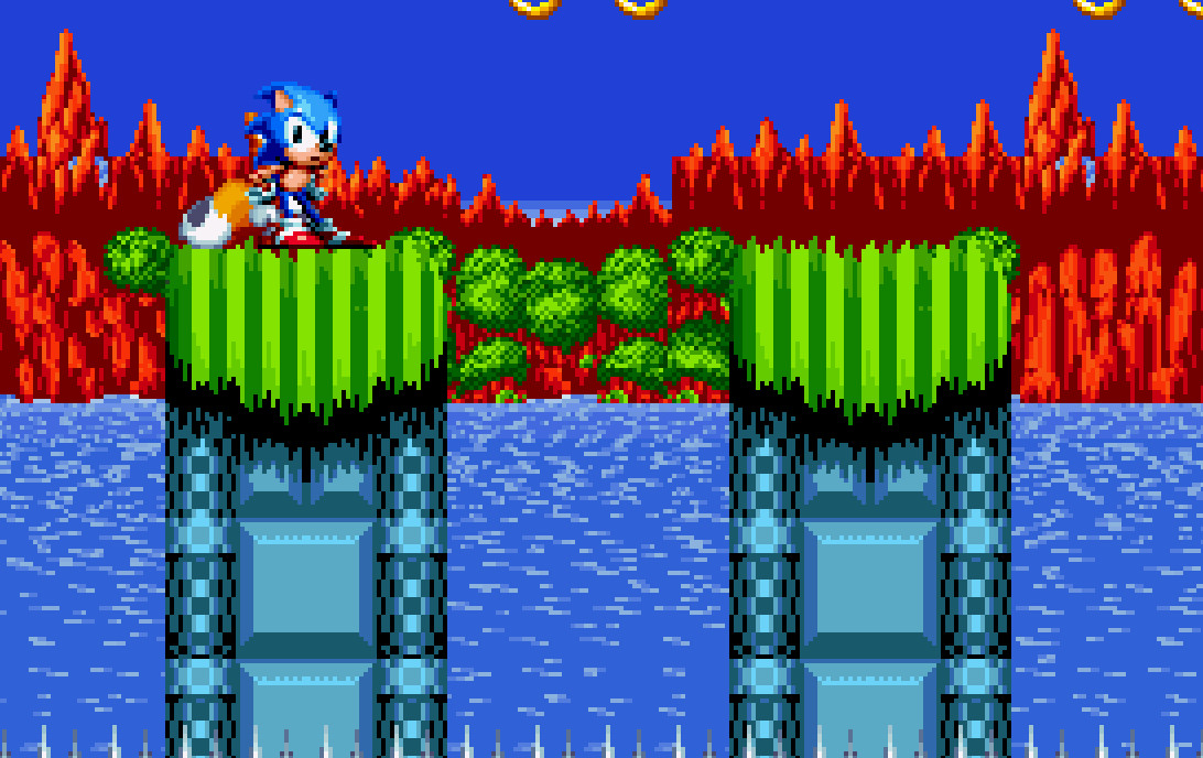 Песни соника мания. Sonic Mania Green Hill. Green Hill Zone Sonic Mania. Эмеральд Хилл Соник 2. Зона Соник 2 Грин Хилл.