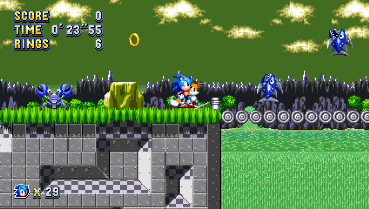 Mecha Green Hill Zone (Final) [Sonic Mania] [Mods]