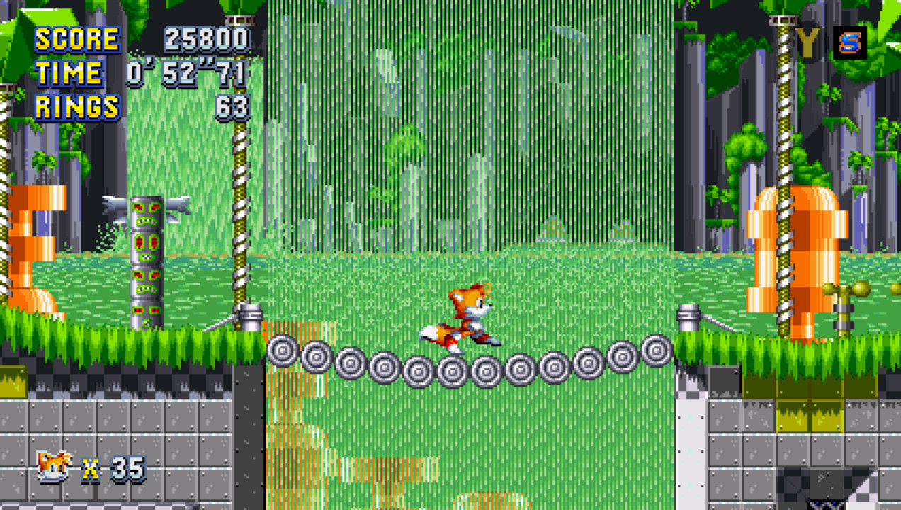 Соник уровень. Sonic Mania Green Hill Act 1. Игра Sonic Mania Green Hill Zone. Sonic Green Hill act1. Mecha Green Hill Zone.