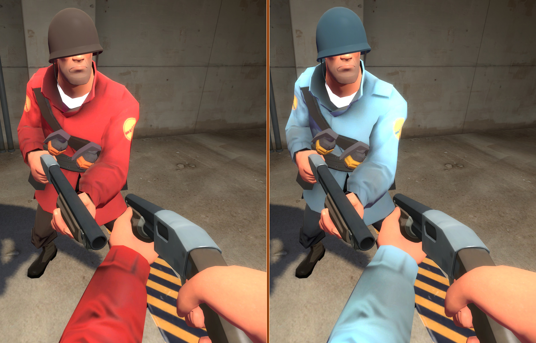 Better Soldier Viewmodel Arms [Team Fortress 2] [Mods]